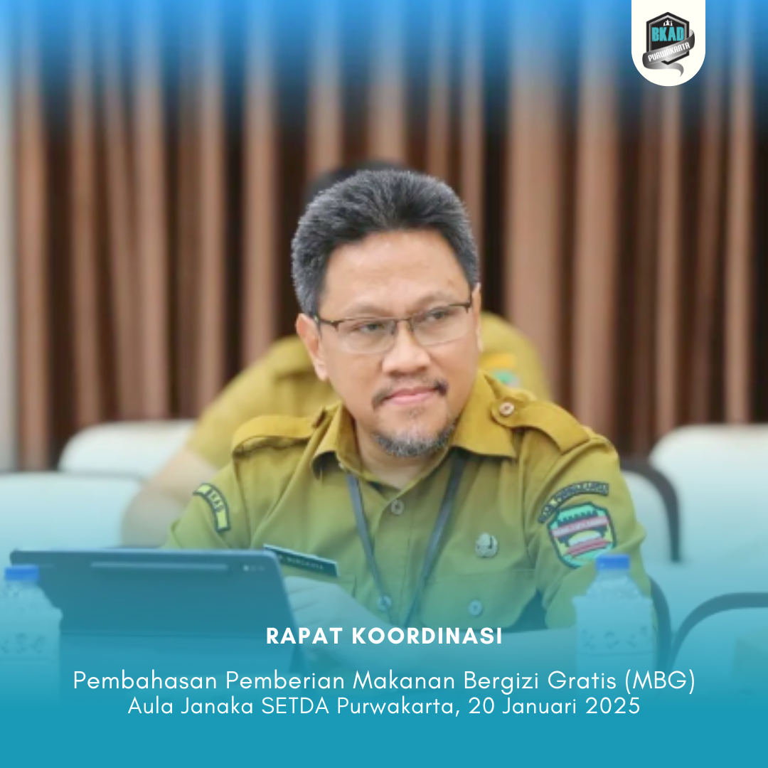 Rapat Koordinasi Pembahasan Pemberian Makanan Bergizi Gratis (MBG)