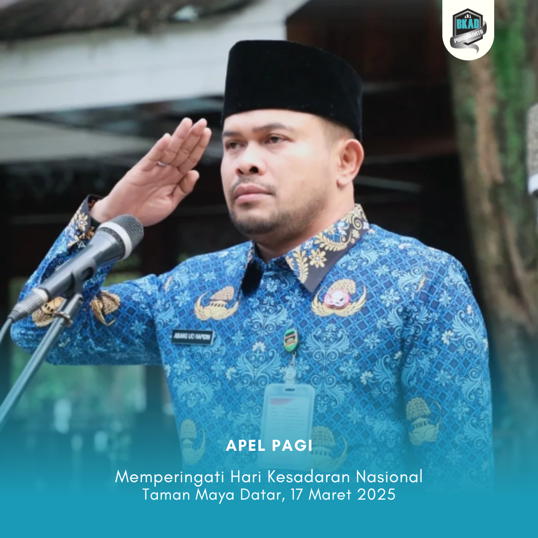 Apel Pagi dalam Rangka Memperingati Hari Kesadaran Nasional