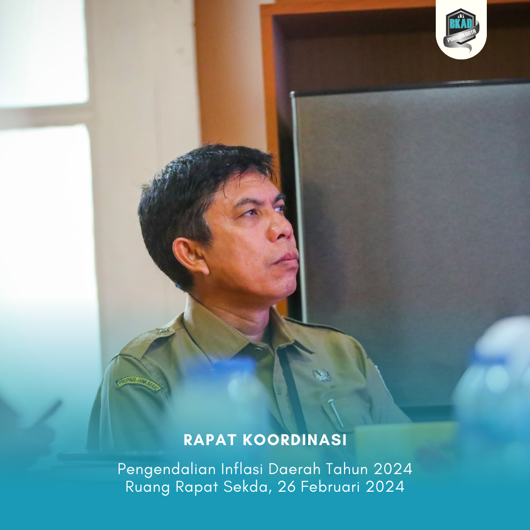 Rakor Pengendalian Inflasi Daerah Tahun 2024