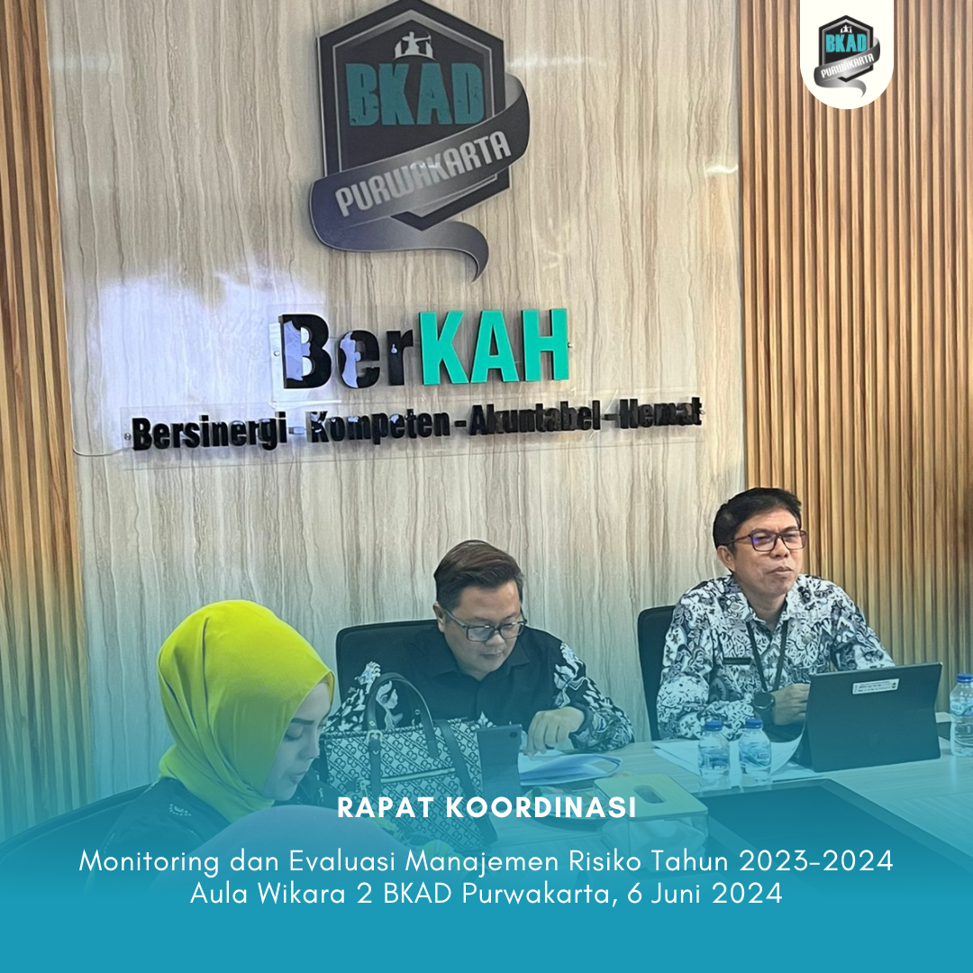 Rapat Monitoring dan Evaluasi Manajemen Risiko Tahun 2023-2024