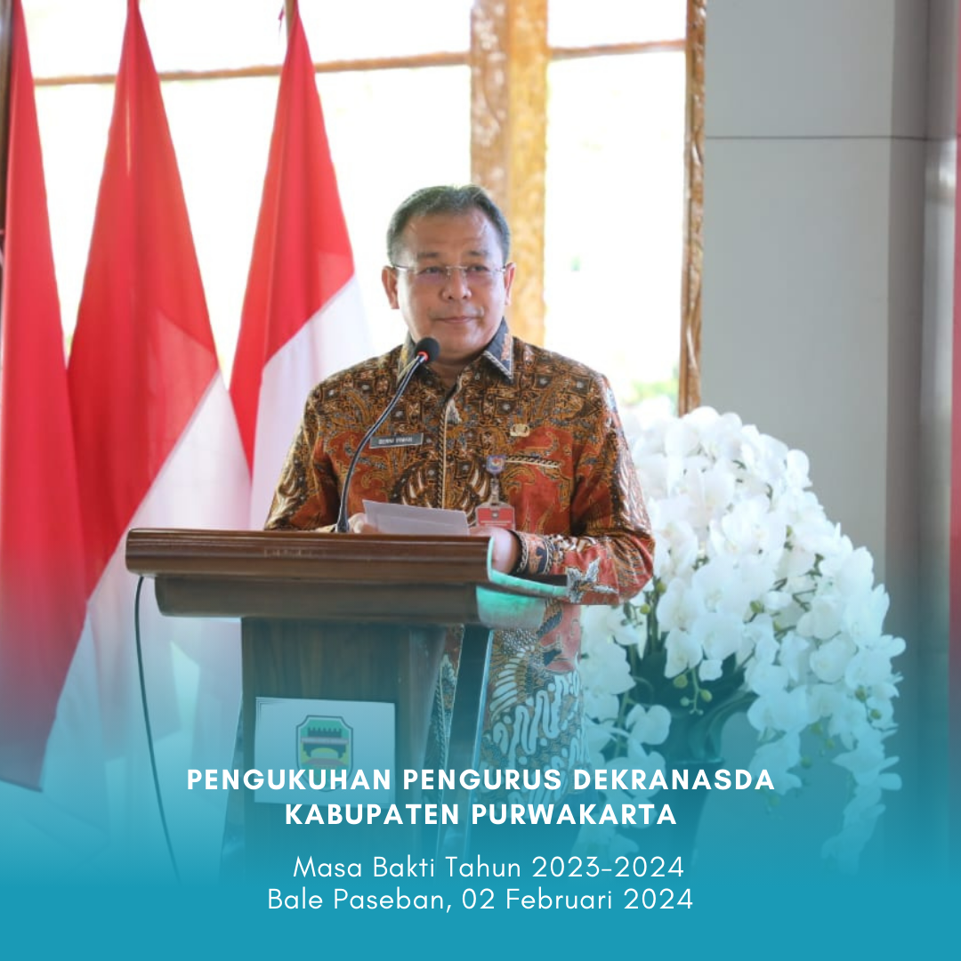 Pengukuhan Pengurus Dekranasda Kabupaten Purwakarta Masa Bakti Tahun 2023-2024