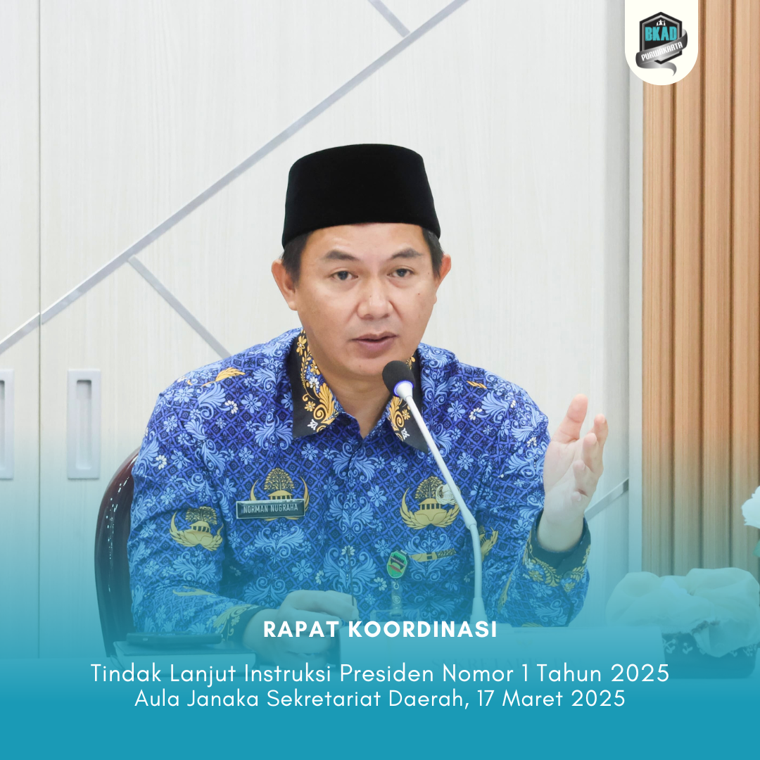 Rapat Koordinasi Tindak Lanjut Instruksi Presiden Nomor 1 Tahun 2025