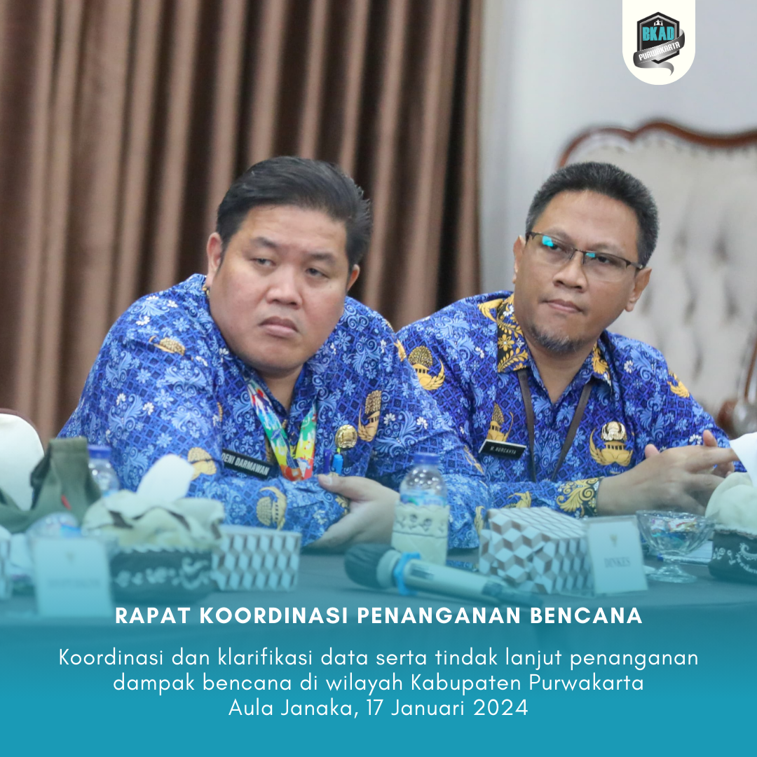 Rapat Koordinasi Penanganan Bencana