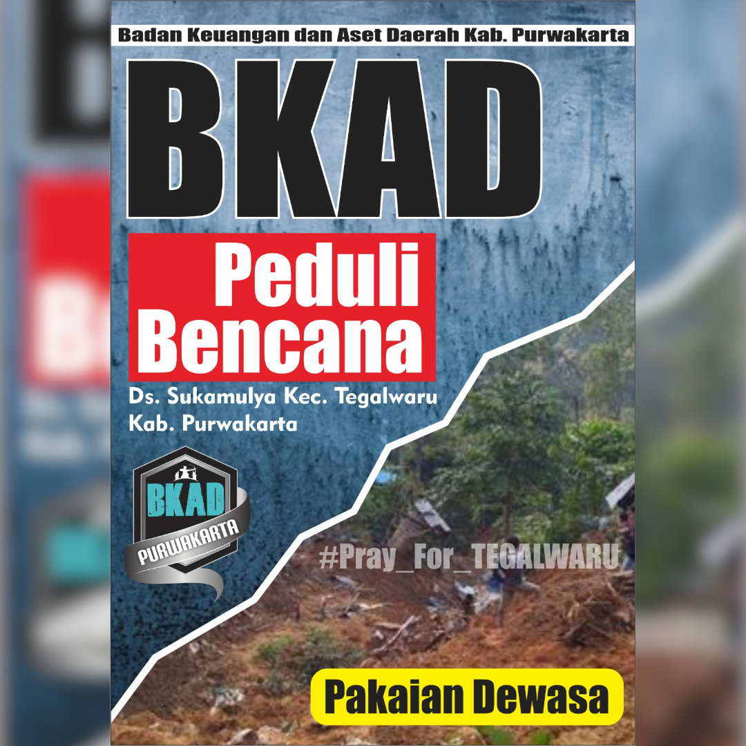 Upaya membantu memenuhi kebutuhan pakaian layak pakai bagi masyarakat yang terdampak