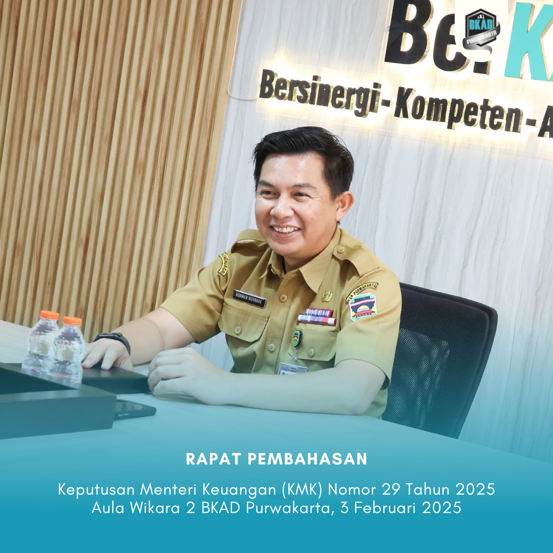 Rapat Pembahasan Keputusan Menteri Keuangan (KMK) Nomor 29 Tahun 2025