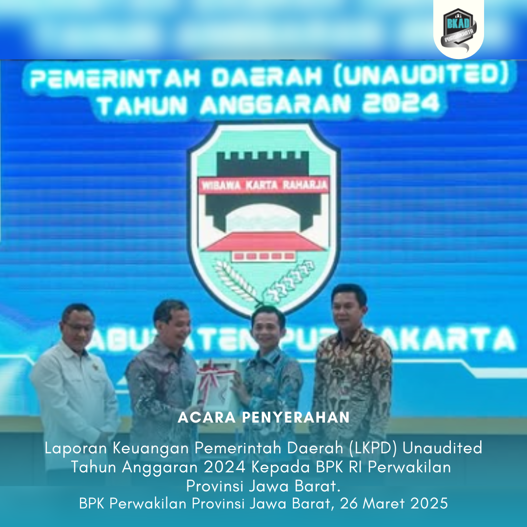 Penyerahan Laporan Keuangan Pemerintah Daerah (LKPD) Unaudited Tahun Anggaran 2024