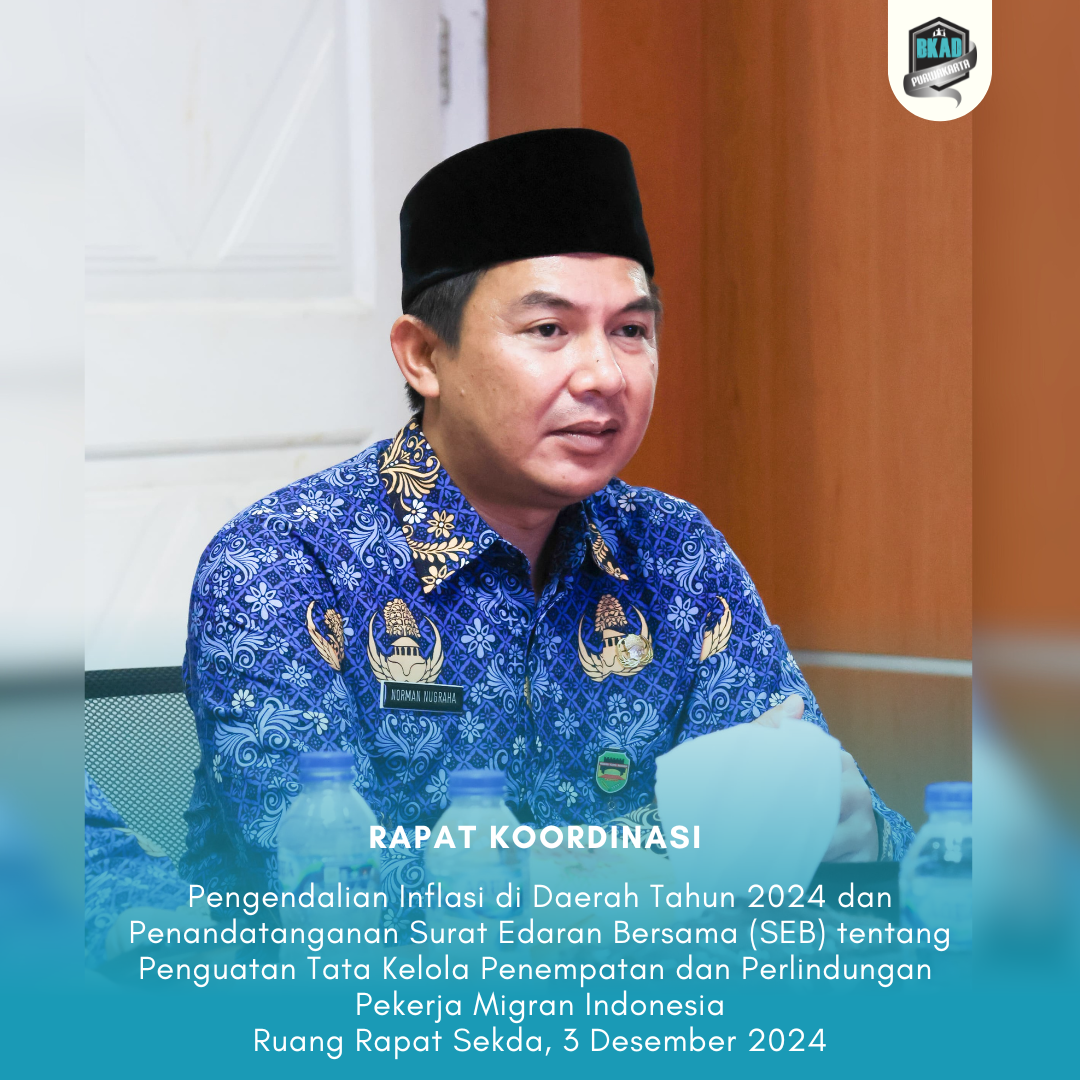 Vicon Rapat Koordinasi Pembahasan Pengendalian Inflasi di Daerah Tahun 2024