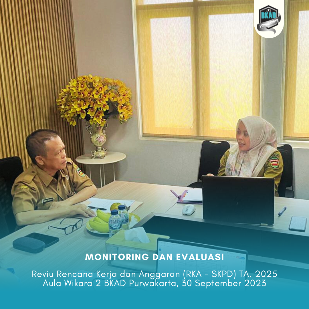 Reviu Rencana Kerja dan Anggaran (RKA-SKPD) TA. 2025