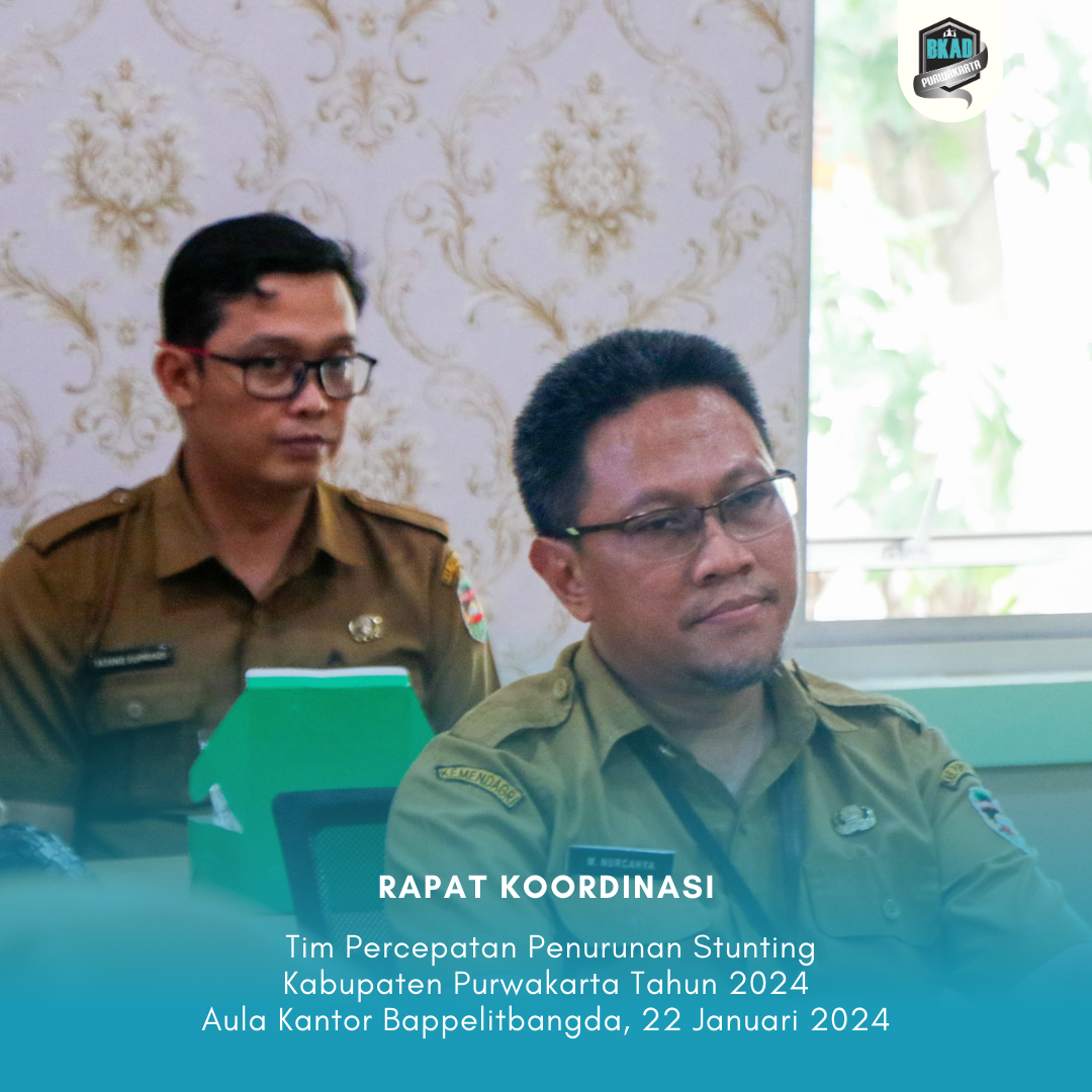 Rapat Koordinasi Tim Percepatan Penurunan Stunting Kabupaten Purwakarta Tahun 2024