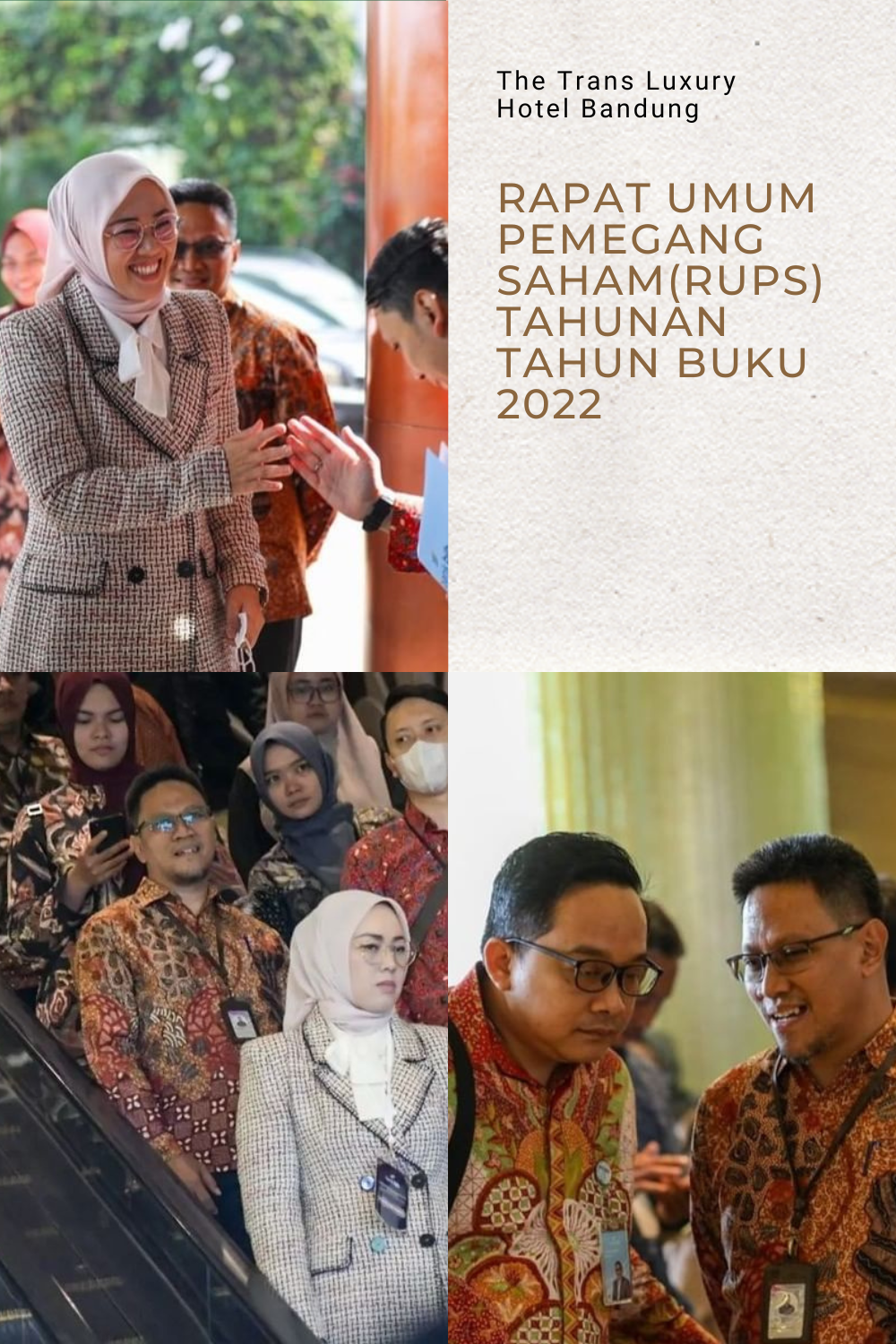 Rapat Umum Pemegang Saham (RUPS) Tahunan Tahun Buku 2022