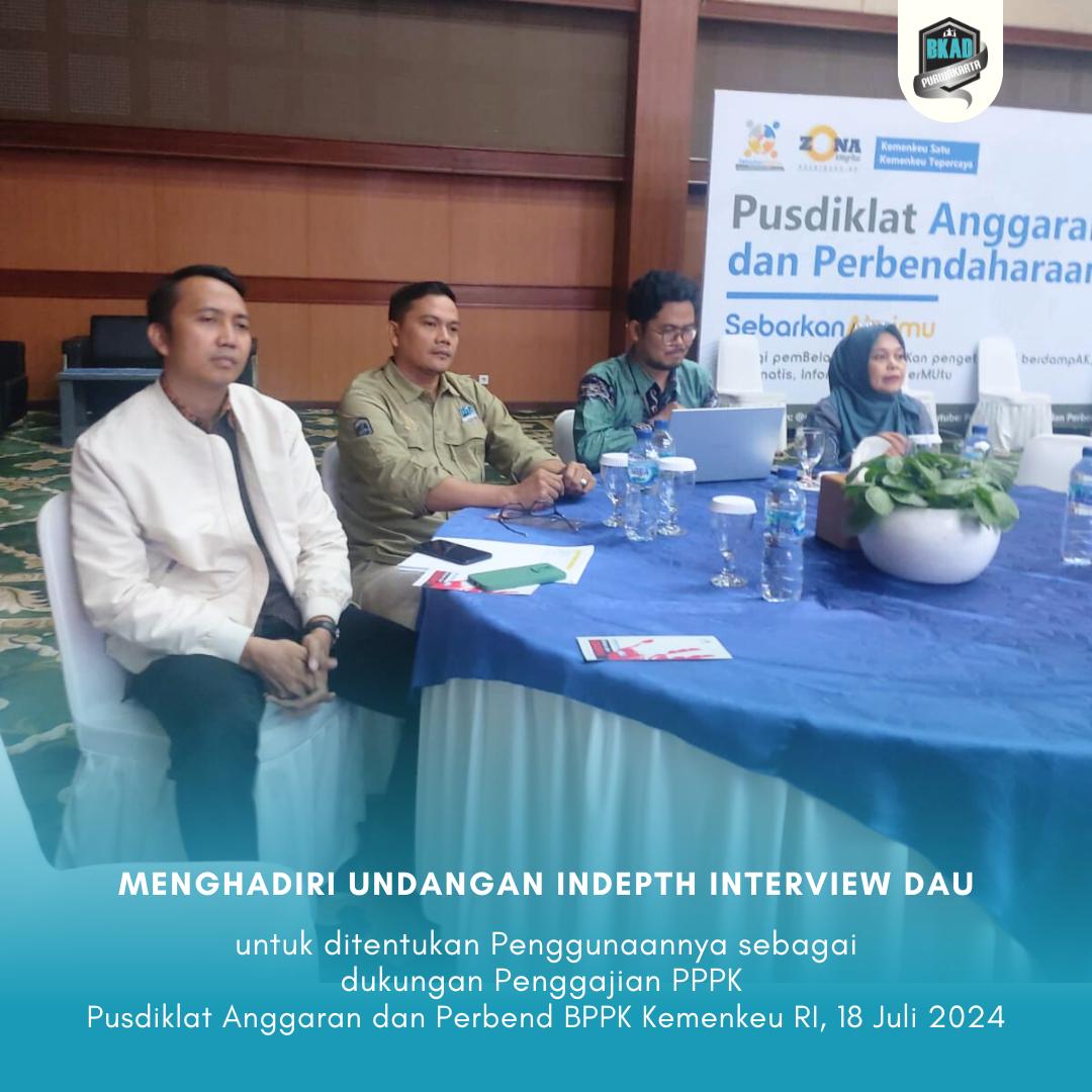 Indepth Interview DAU untuk ditentukan Penggunaannya Untuk dukungan Penggajian PPPK