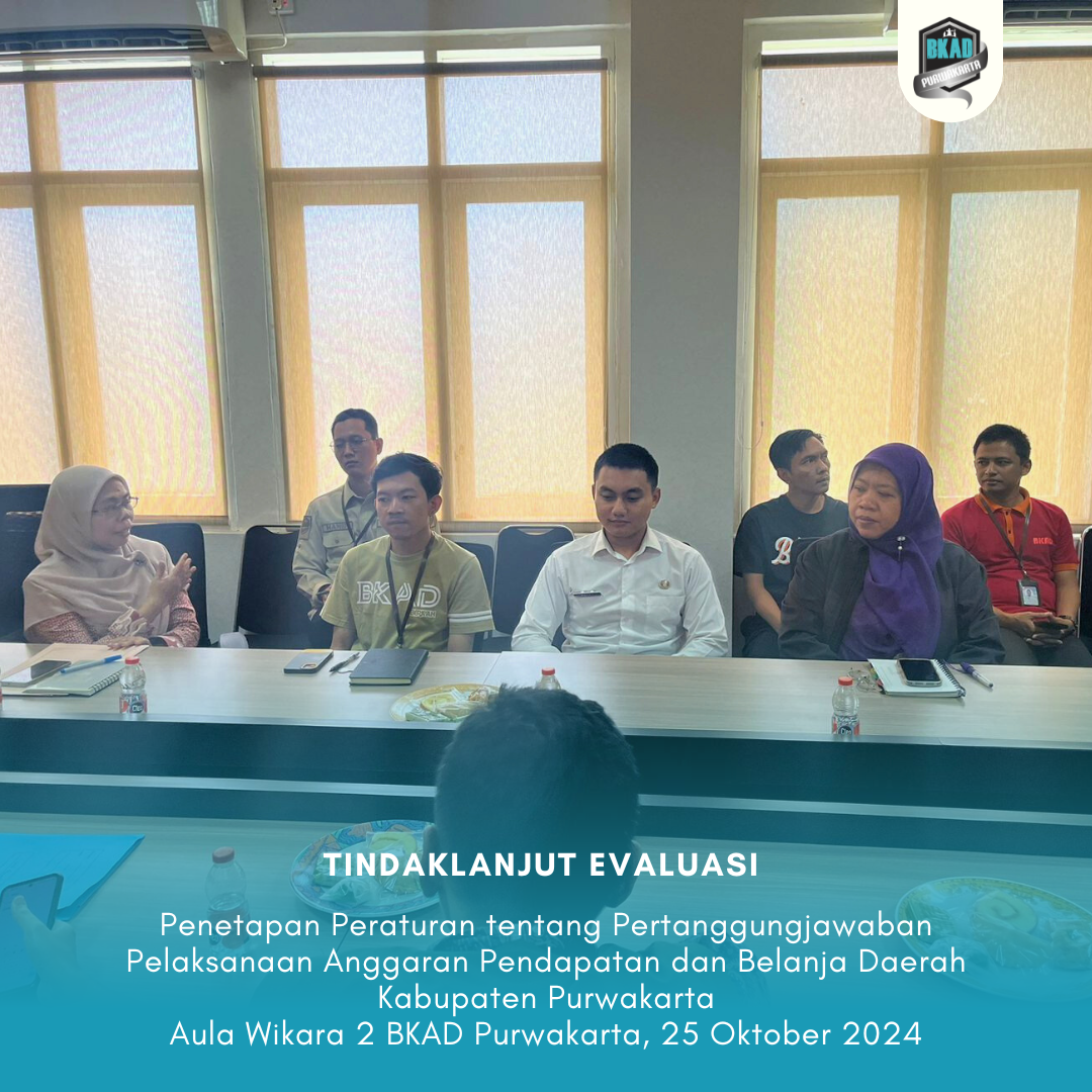 Evaluasi Rancangan Peraturan Daerah P2APBD