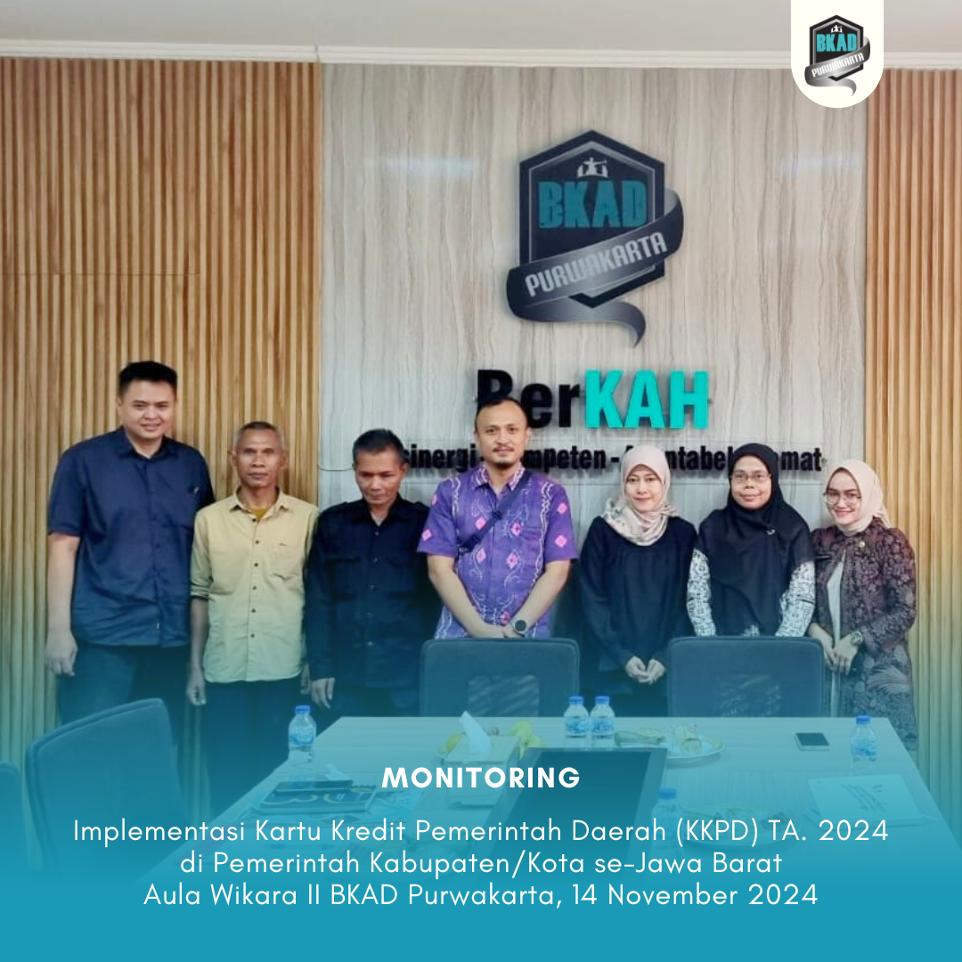 kunjungan kerja dari Badan Pengelolaan Keuangan dan Aset Daerah Provinsi Jawa Barat