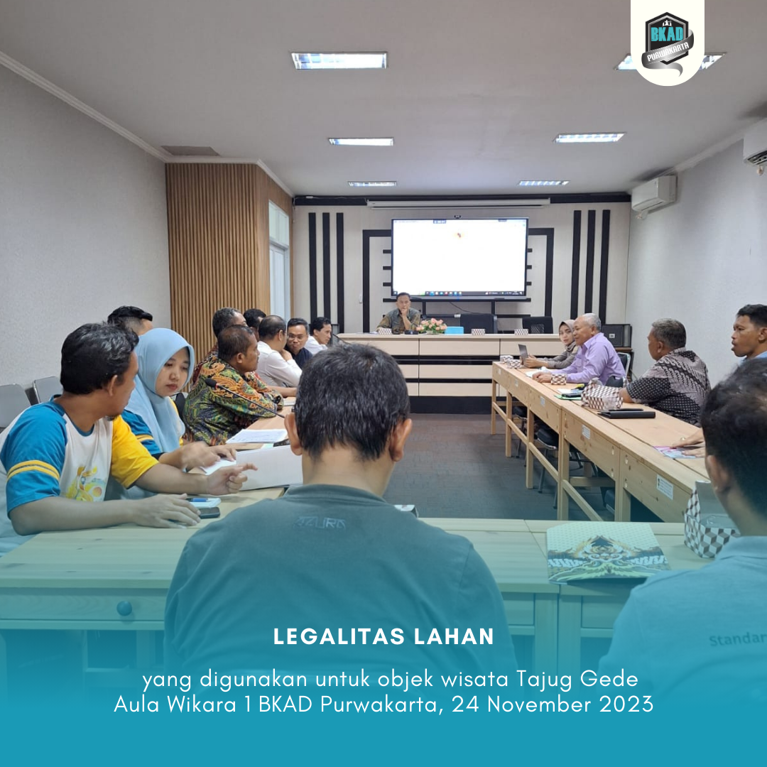 Diskusi Legalitas Lahan yang digunakan untuk objek wisata Tajug Gede