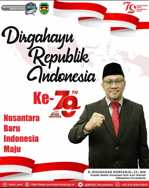 Dirgahayu ke-79 Republik Indonesia