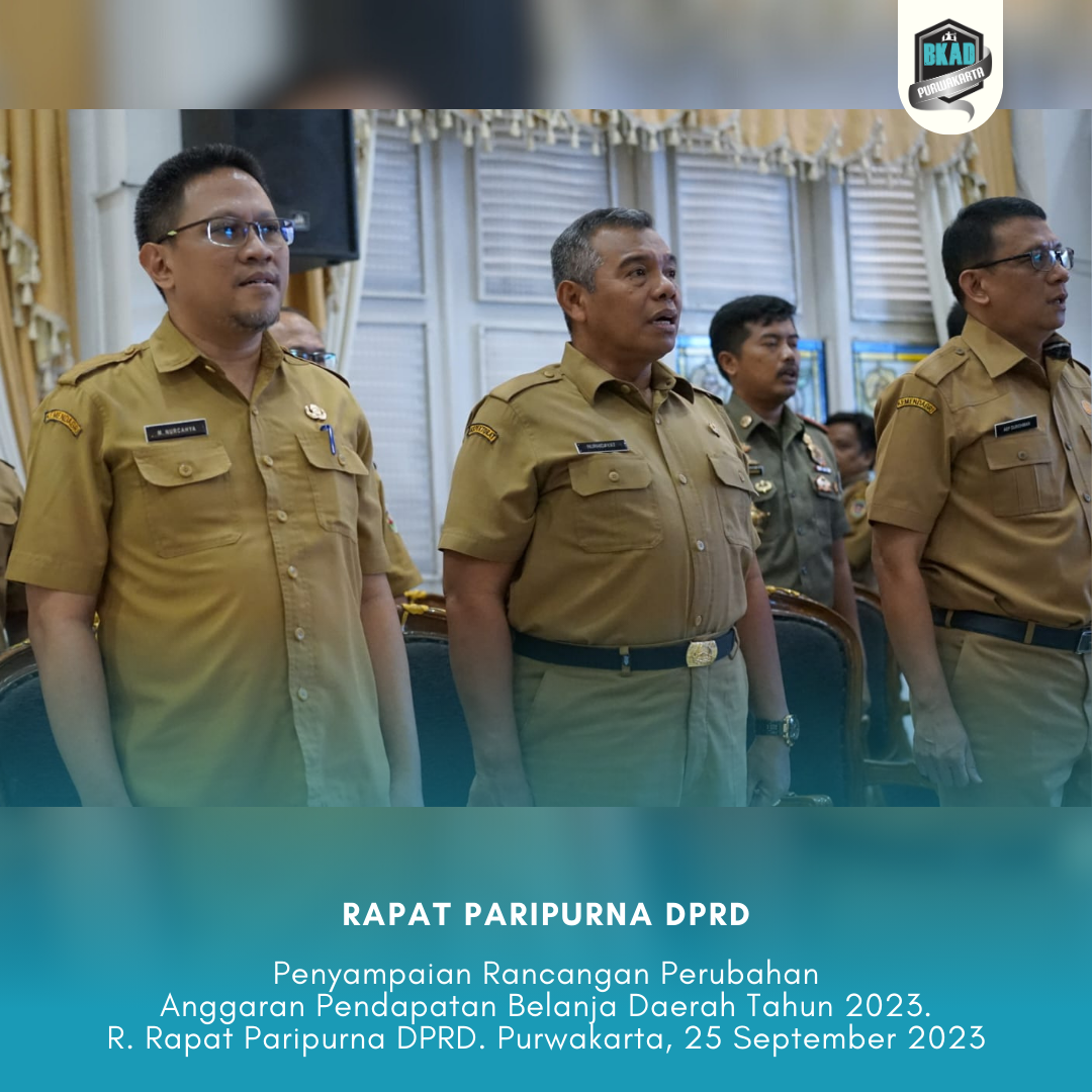 Rapat Paripurna Agenda Penjelasan Bupati Pembicaraan Tingkat I Terkait Rancangan Perubahan Anggaran Pendapatan Dan Belanja Daerah Tahun Anggaran 2023