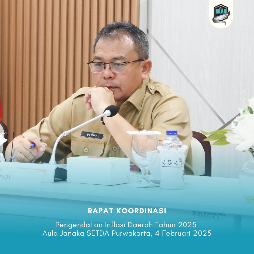 Rapat Koordinasi Pengendalian Inflasi Daerah Tahun 2025