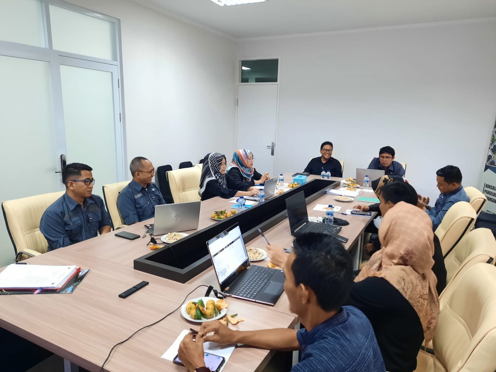 Monev Internal BKAD Kab. Purwakarta terkait dengan Pembangunan Zona Integrasi Tahun 2022