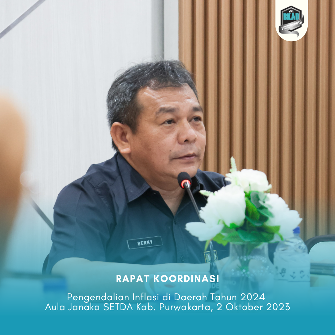 Rapat Koordinasi Pembahasan Langkah Konkret Pengendalian Inflasi di Daerah Tahun 2024