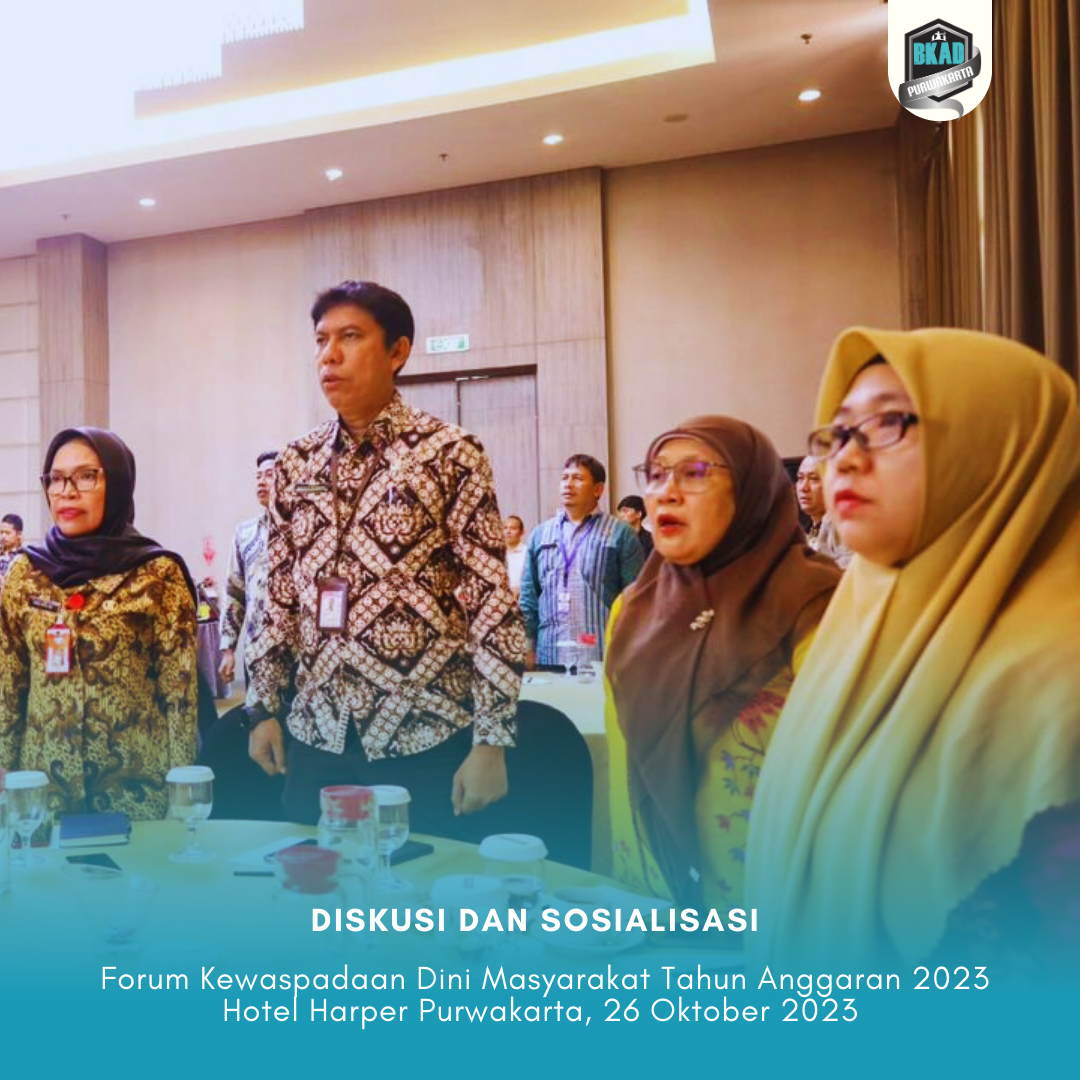 Diskusi dan Sosialisasi Forum Kewaspadaan Dini Masyarakat Tahun Anggaran 2023