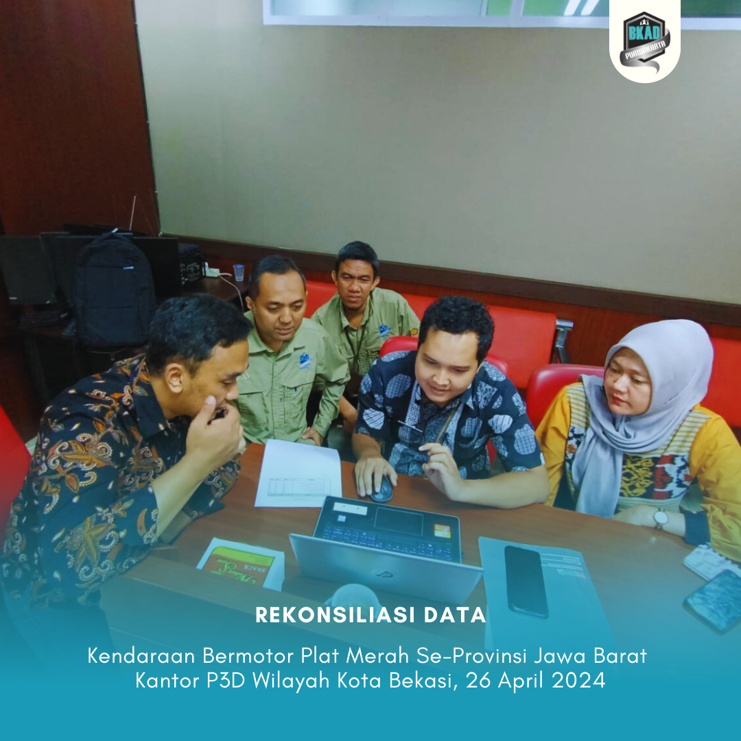 Rekonsiliasi Data Kendaraan Bermotor Plat Merah