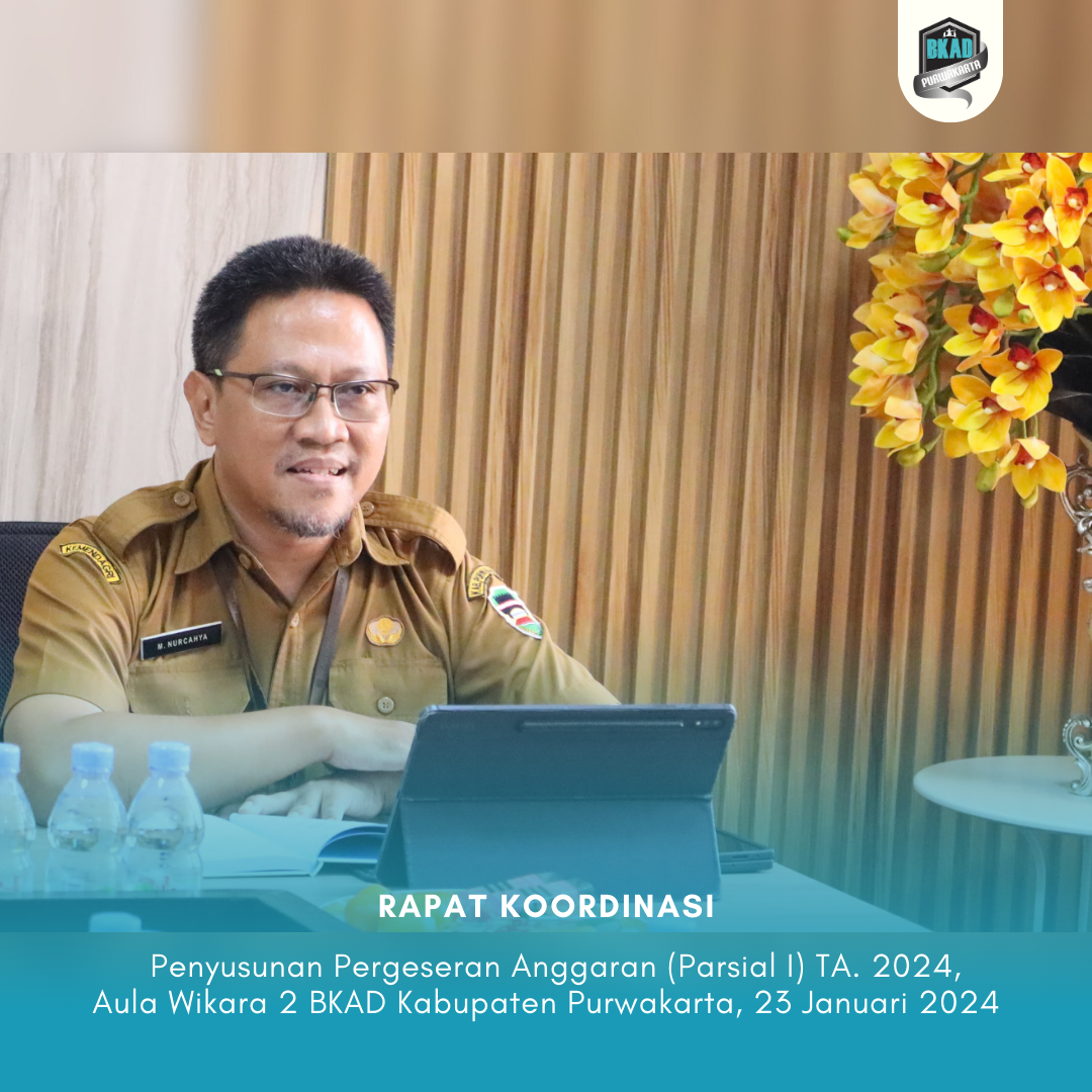 Rapat Persiapan Penyusunan Pergeseran Anggaran (Parsial I) TA. 2024