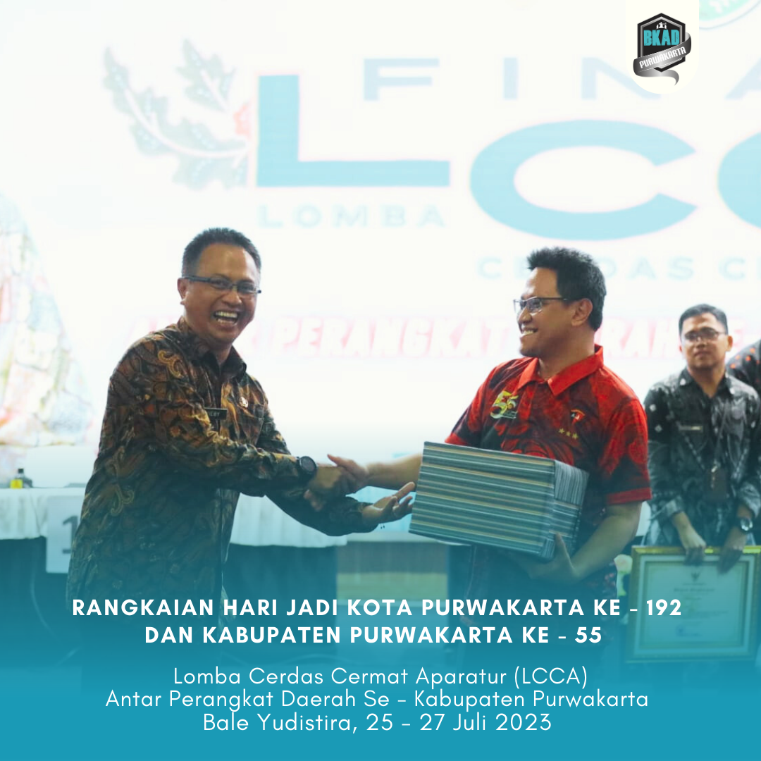 Kegiatan Lomba Cerdas Cermat Aparatur (LCCA)