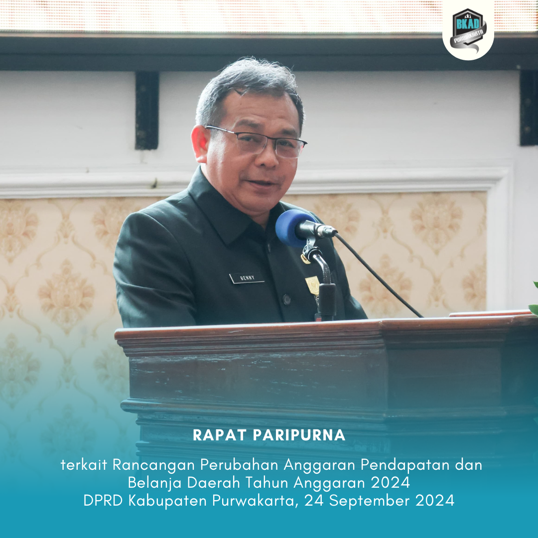 Rapat Paripurna Agenda Penjelasan Bupati