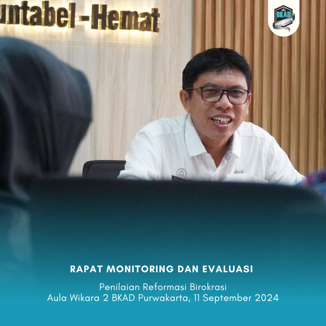 Pelaksanaan Sosialisasi dan Internalisasi Implementasi Evaluasi Reformasi Birokrasi Perangkat Daerah