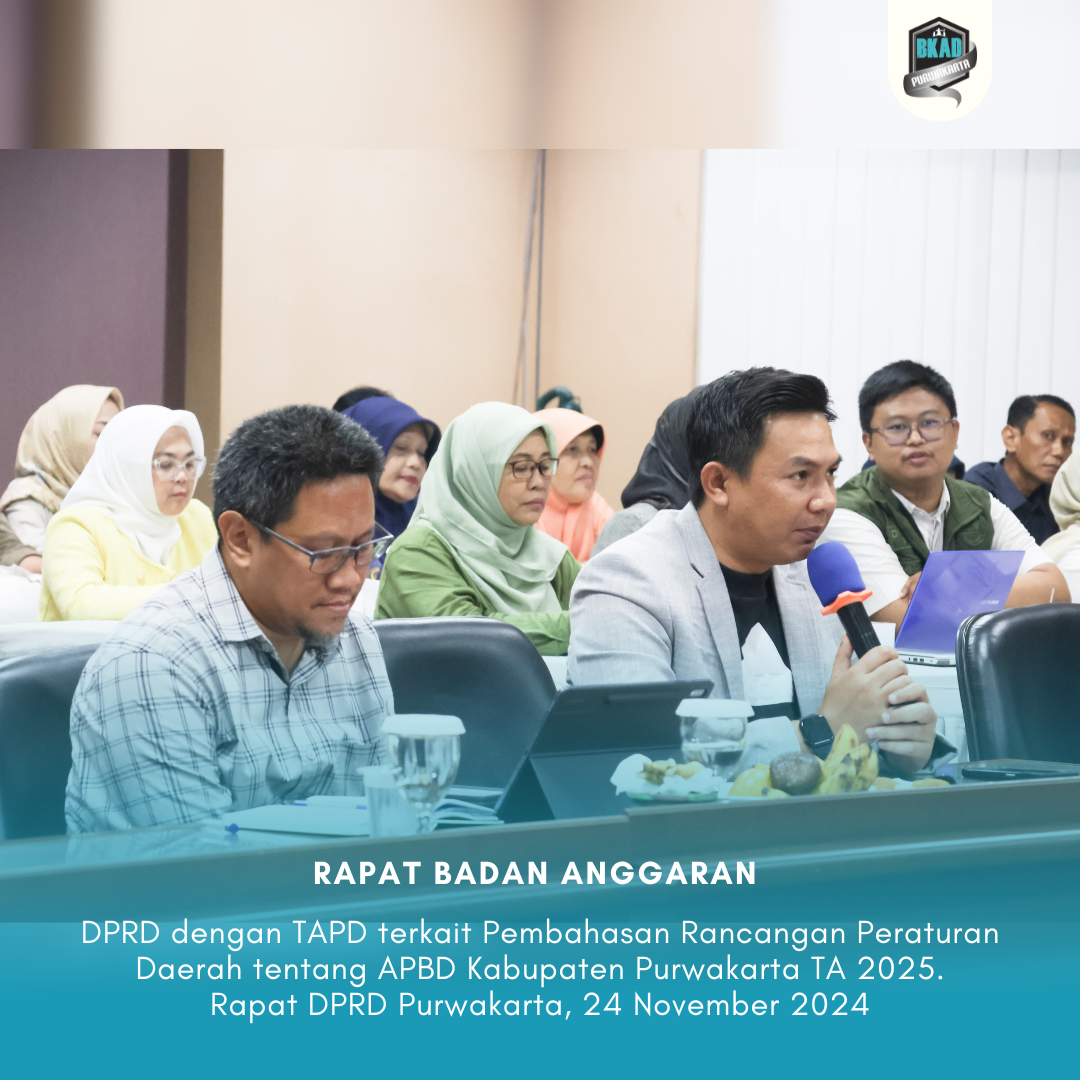 Rapat Badan Anggaran DPRD dengan TAPD