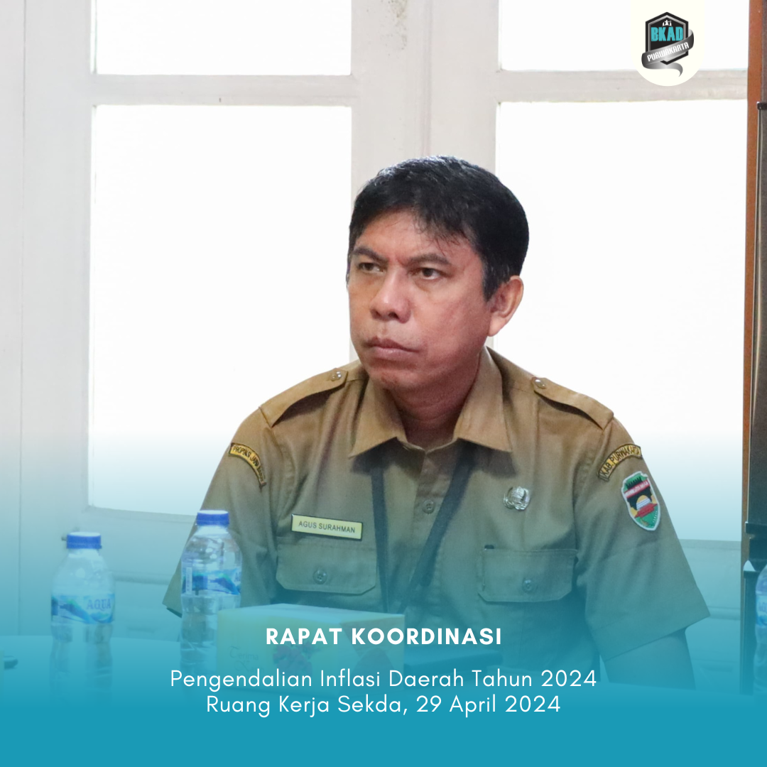 Rapat Koordinasi dalam rangka Pengendalian Inflasi Tahun 2024