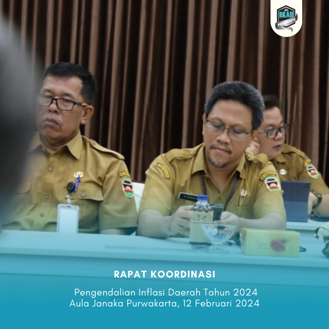 Rakor Pengendalian Inflasi Daerah Tahun 2024