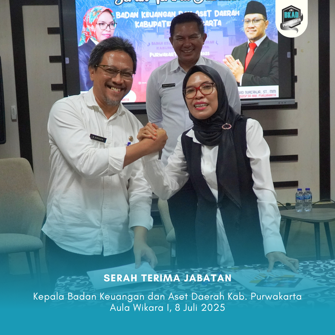 Serah Terima Jabatan (Sertijab) Kepala Badan