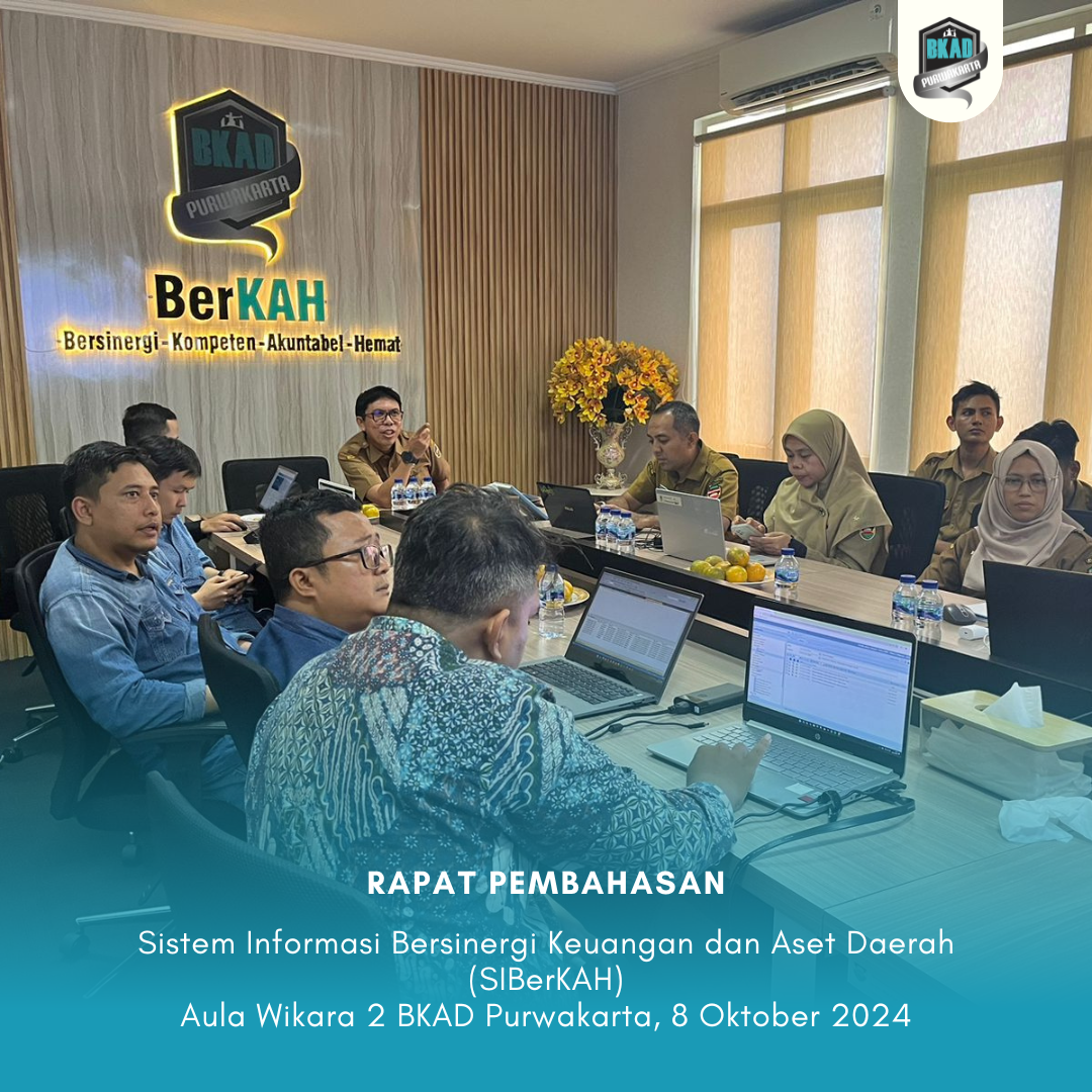 Uji coba penerapan Sistem Informasi Bersinergi Keuangan dan Aset Daerah (SIBerKAH)