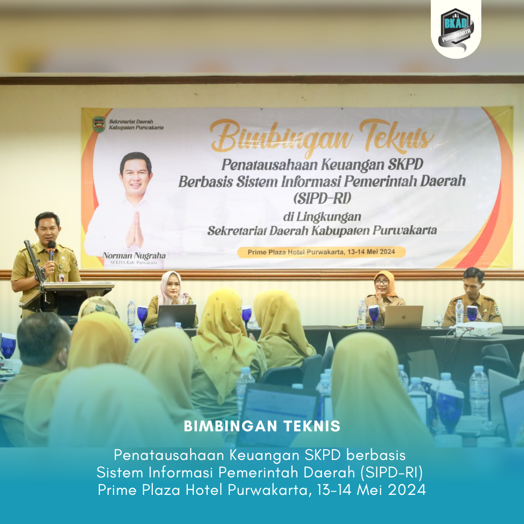 Narasumber Bimbingan Teknis Penatausahaan Keuangan SKPD Berbasis SIPD-RI