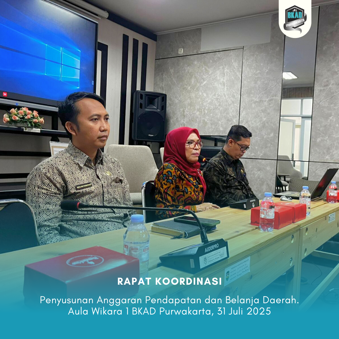 Rapat Koordinasi Penyusunan Anggaran Pendapatan dan Belanja Daerah