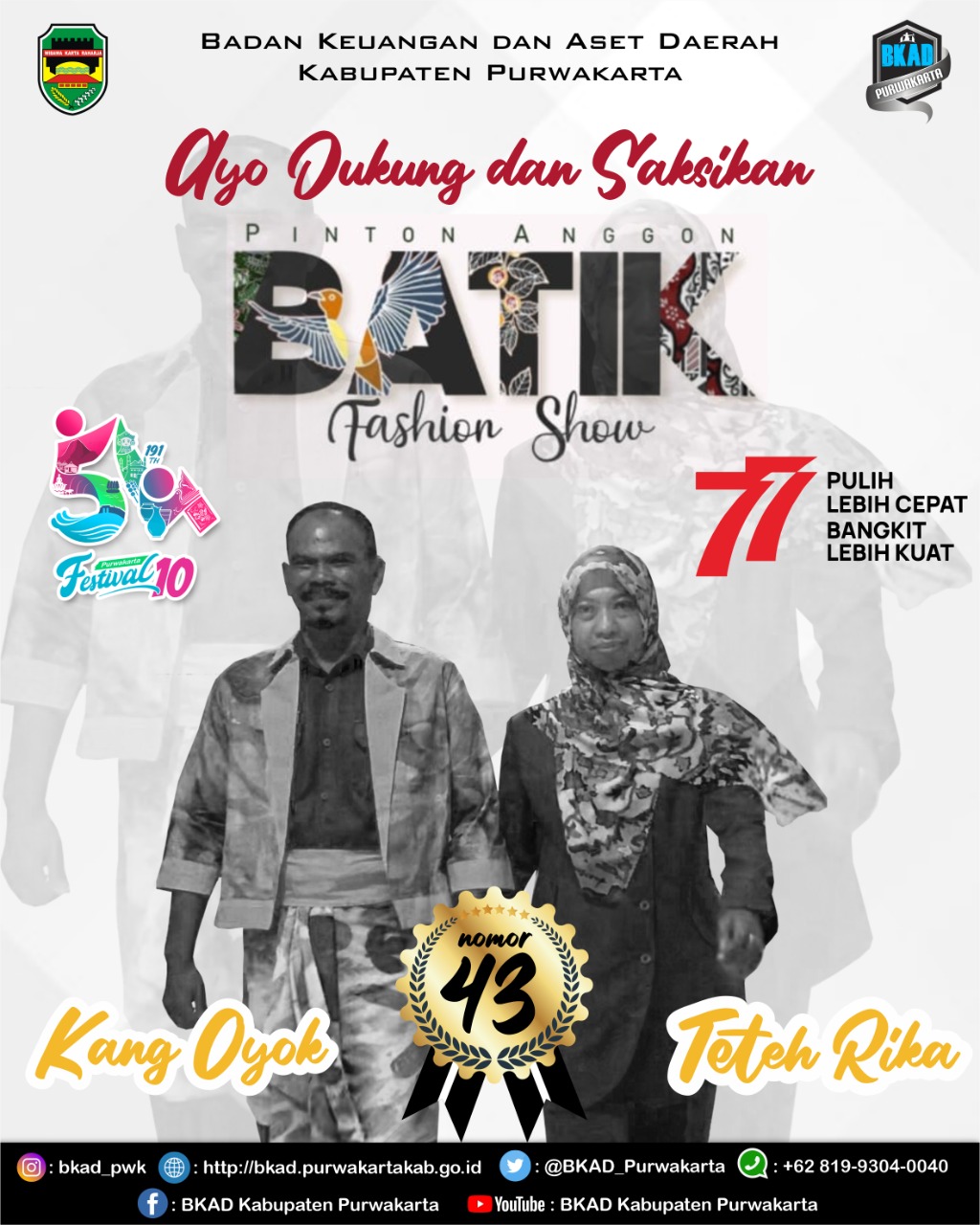 Pinton Anggon Batik Fashion Show