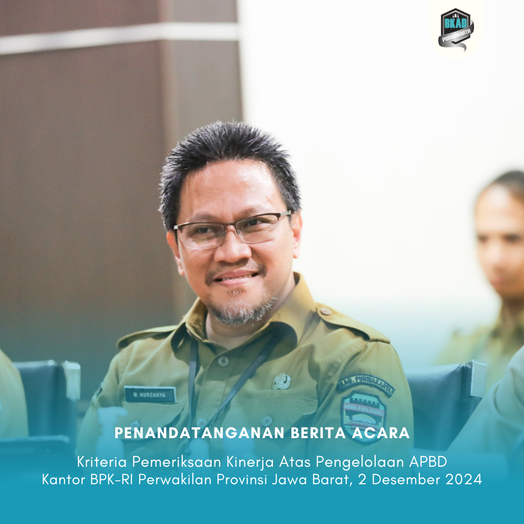 Penandatanganan Berita Acara Kriteria Pemeriksaan Kinerja Atas Pengelolaan APBD