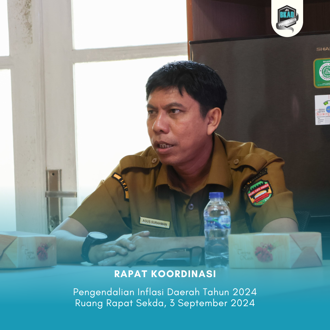 Vicon Rapat Koordinasi Pembahasan Langkah Konkrit Pengendalian Inflasi di Daerah Tahun 2024