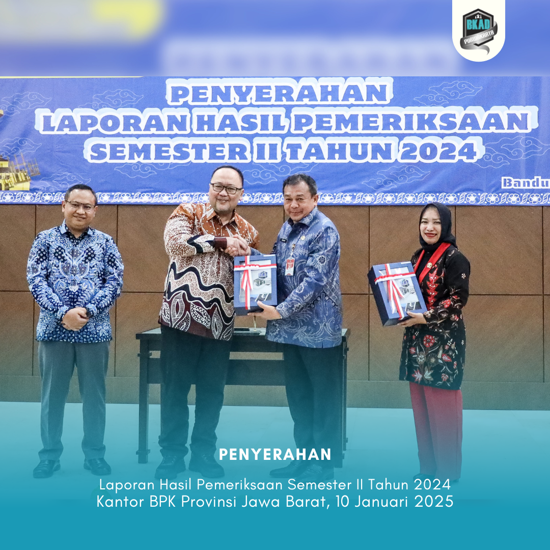 Penyerahan Laporan Hasil Pemeriksaan (LHP) Kinerja APBD TA. 2023 s.d. Semester I 2024