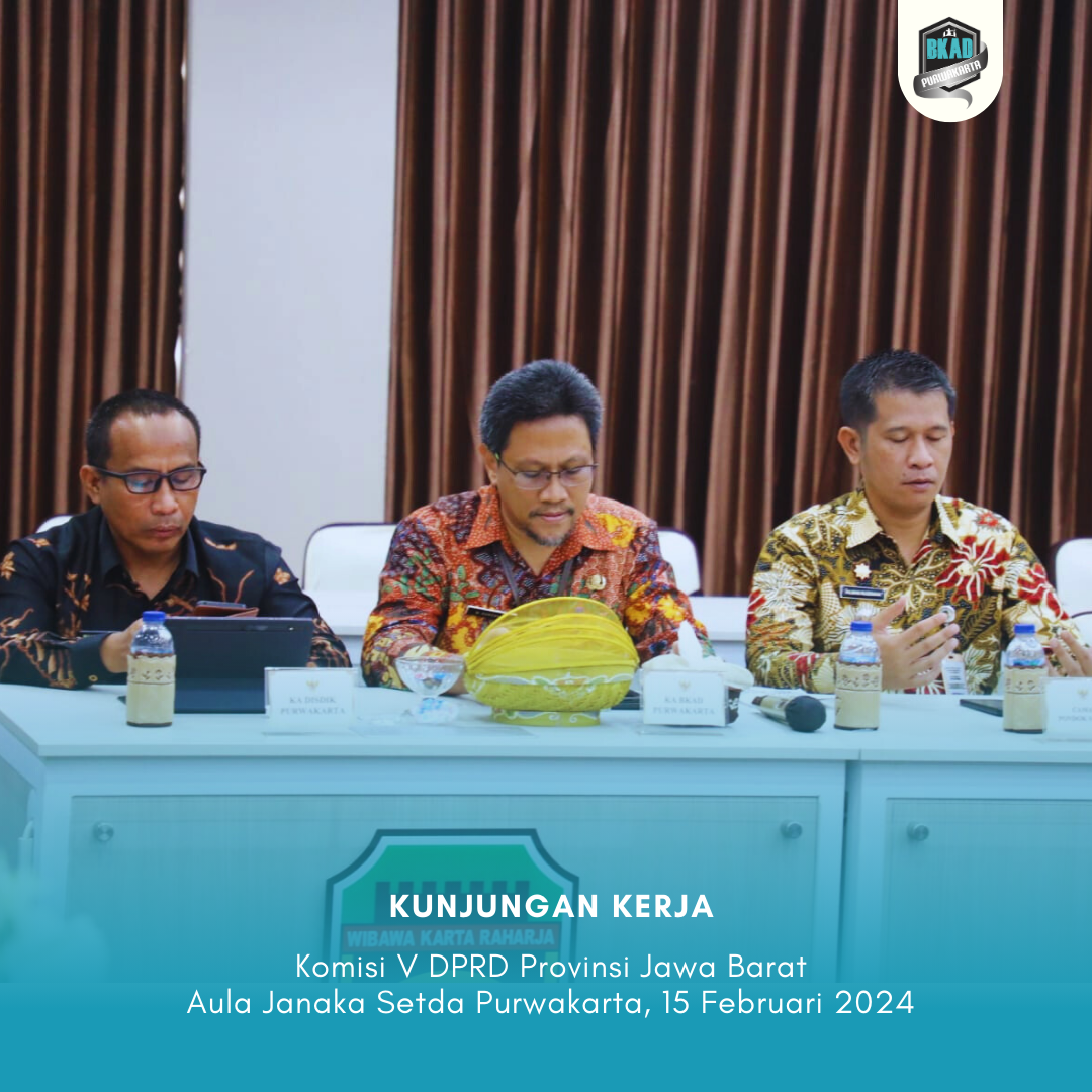 Kunjungan Kerja Komisi V DPRD Provinsi Jawa Barat